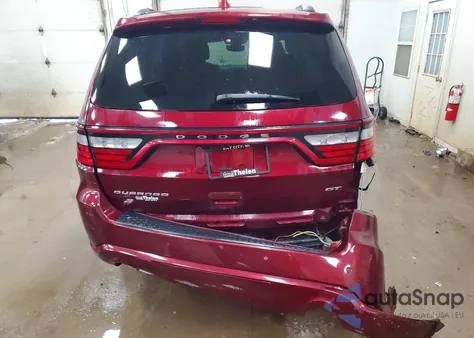 2018 Dodge Durango Gt from USA, damaged, VIN 1C4RDJDG1JC216898